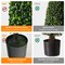 Costway 2 Pack 3FT Artificial Tower Topiary Tree UV Resistant Indoor Outdoor